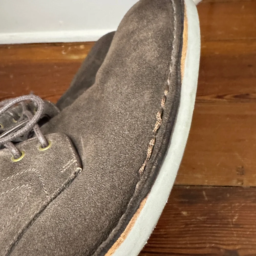 John Varvatos Star USA Suede Oxford Dress Shoes Brown Mens Size 9.5 M - Picture 10 of 10